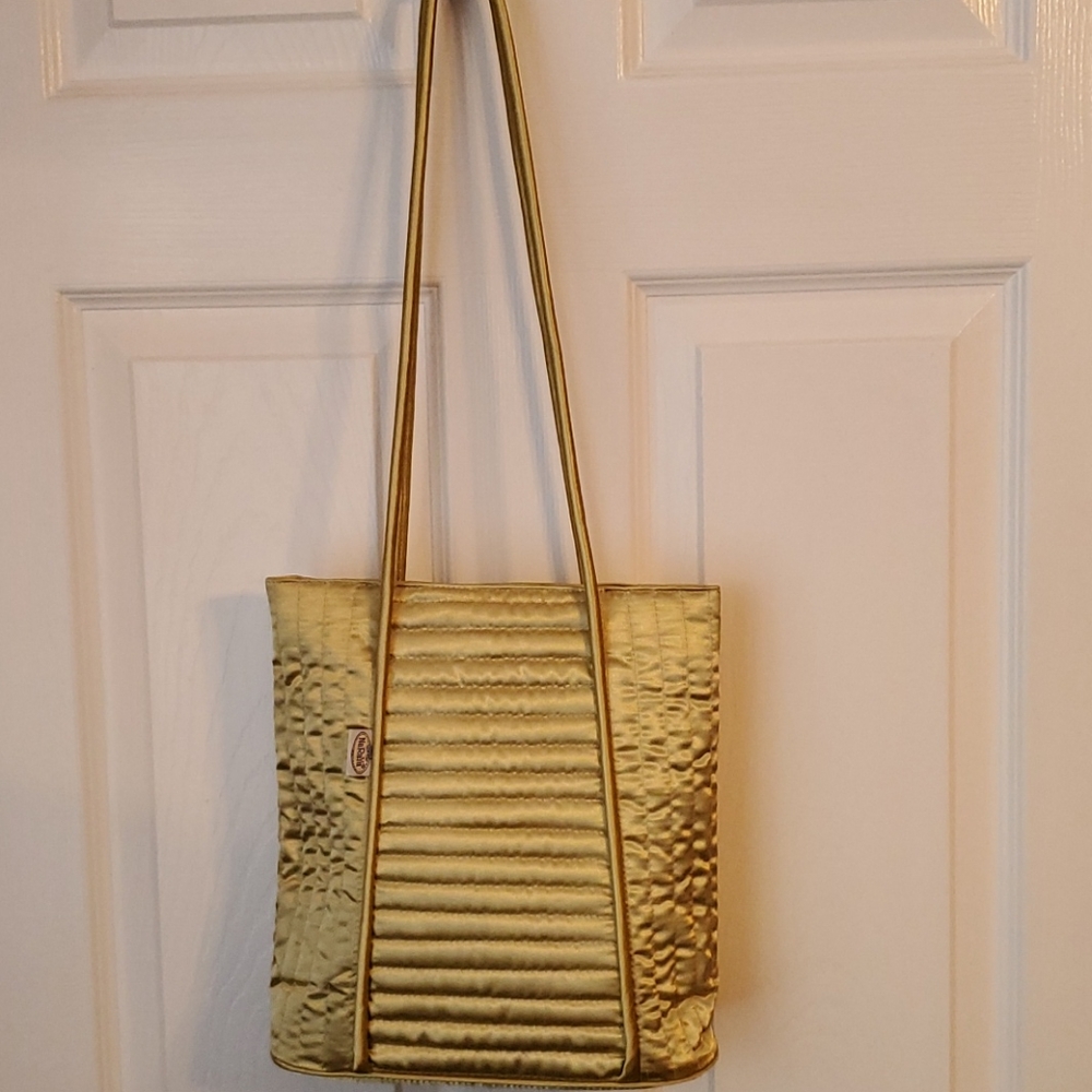 Vintage NaRa Ya Gold Tote